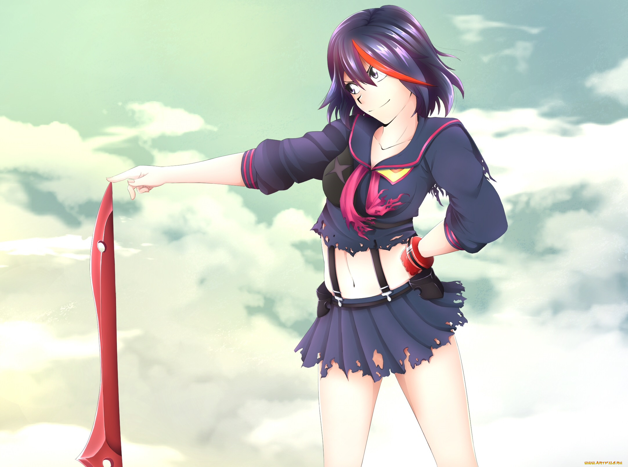 , kill la kill, matoi, ryuuko